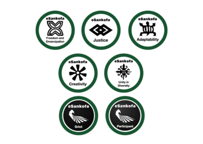 MSU AAAS eSankofa Adinkra Badge Design