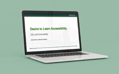 Desire to Learn Accessibility Presentation