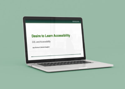 Desire to Learn Accessibility Presentation