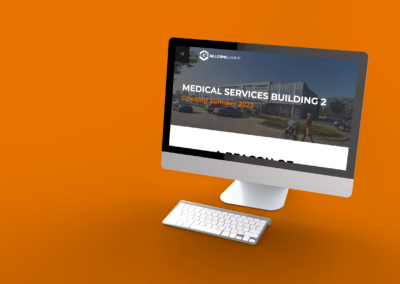 Gillespie Group Medical Services Building 2 WordPress Website Landing Page