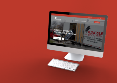 Kingsley Moving Systems WordPress Website