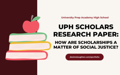 UPH Scholars Research Paper: How are scholarships a matter of social justice?