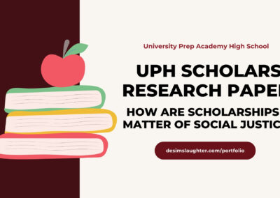 UPH Scholars Research Paper: How are scholarships a matter of social justice?