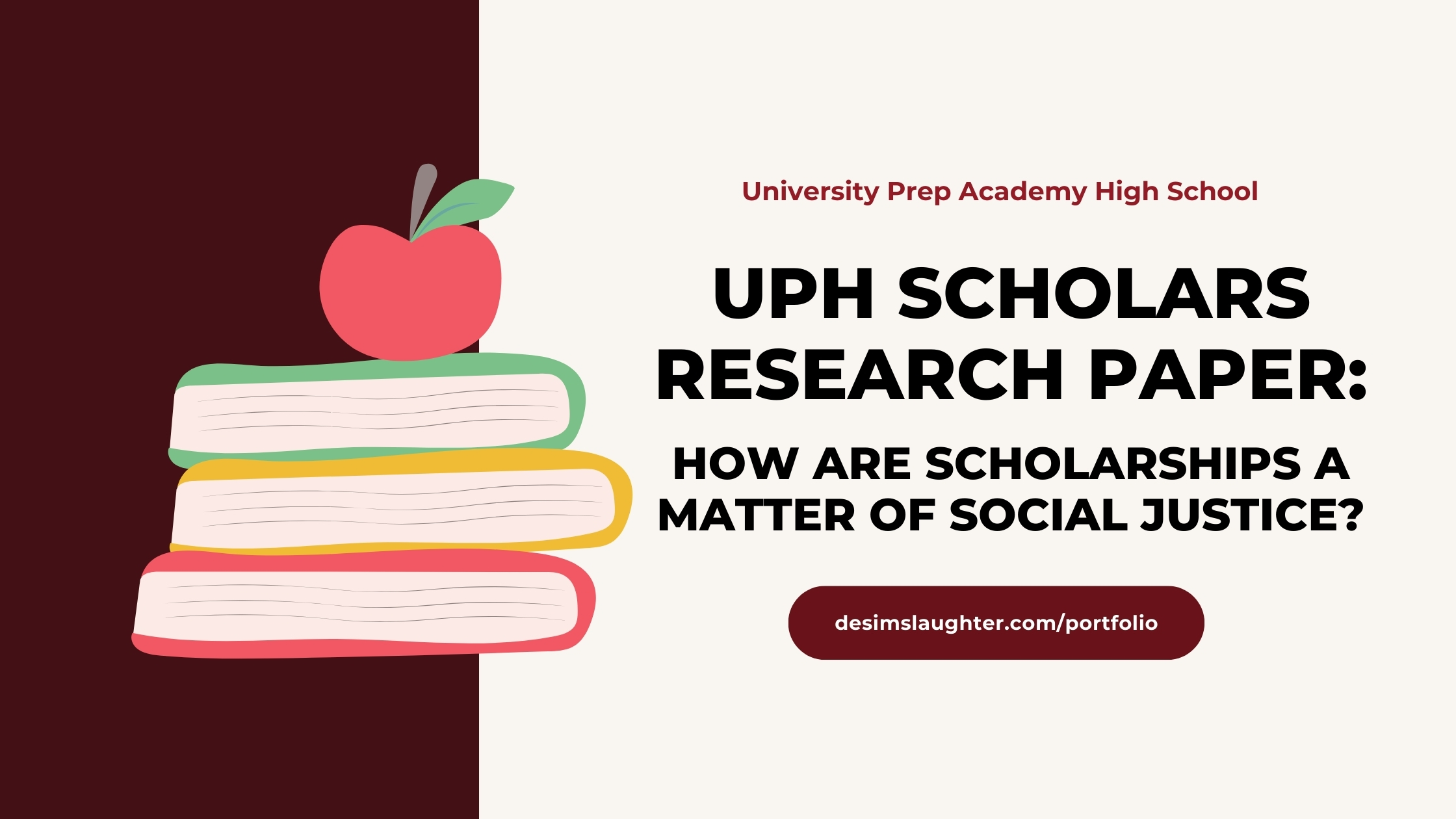 UPH Scholars Research Paper: How are scholarships a matter of social justice?