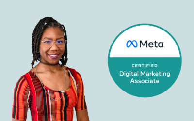 I’m a Meta Certified Digital Marketing Associate