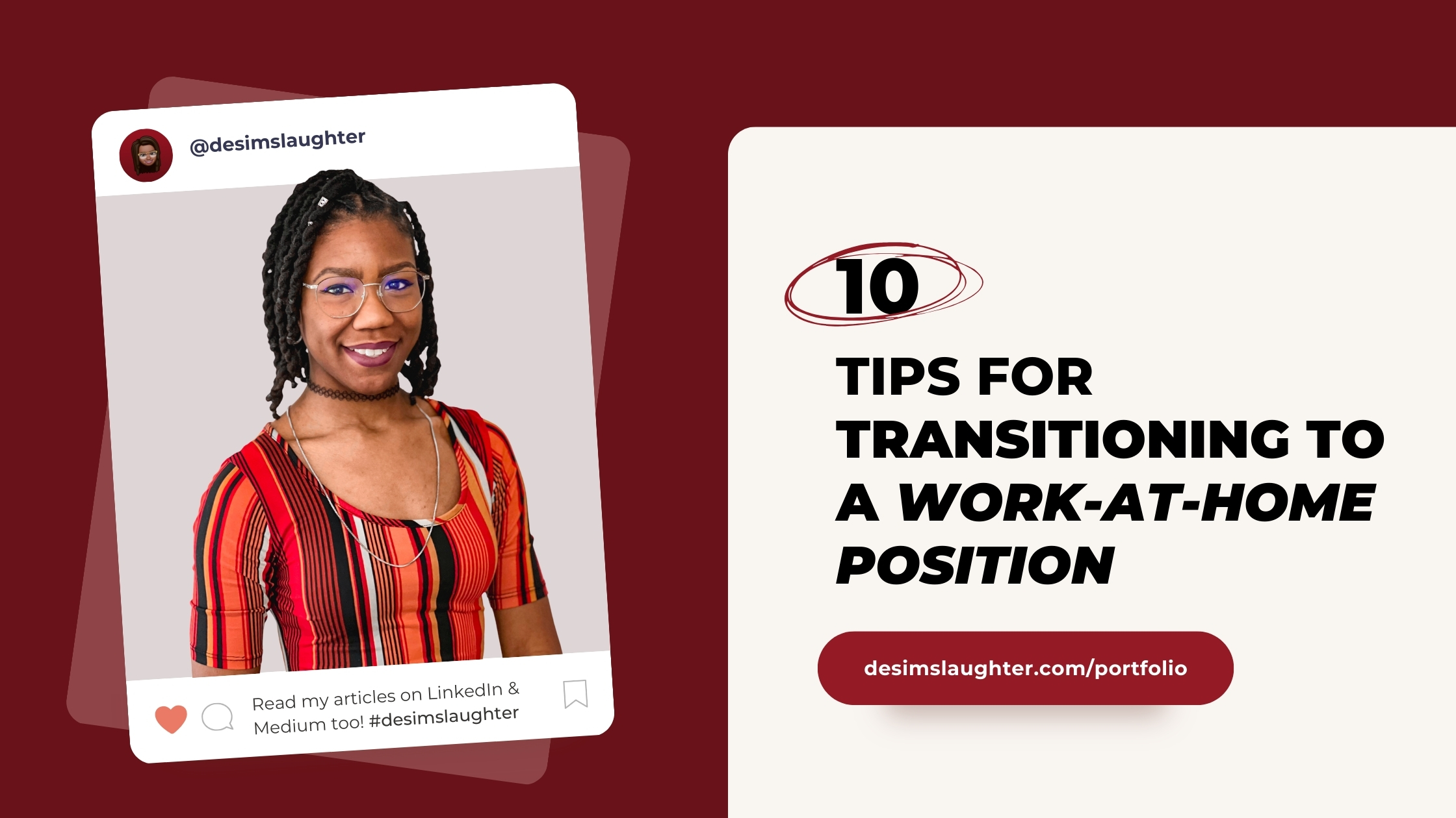 10 Tips for Transitioning to Work At Home