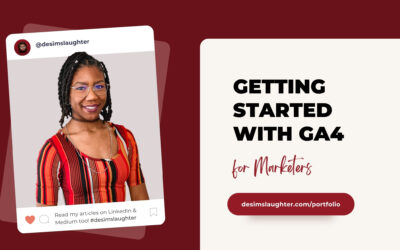 Getting Started with GA4 for Marketers