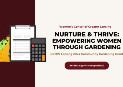 GROW Lansing 2024 Community Gardening Grant Proposal & Video