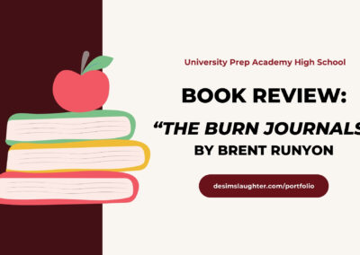 Book Review: The Burn Journals by Brent Runyon