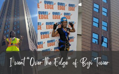 I Went “Over the Edge” of Boji Tower for the Women’s Center